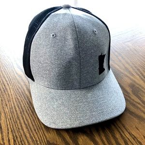 Grey Minnesota Hat